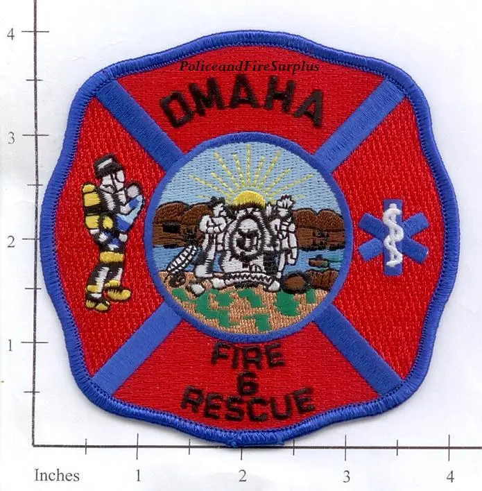 Nebraska - Omaha Fire & Rescue Dept Patch V1 1