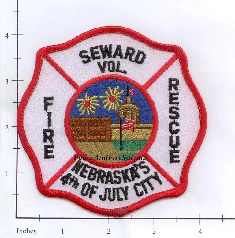 Nebraska - Seward Volunteer Fire Rescue Patch 1