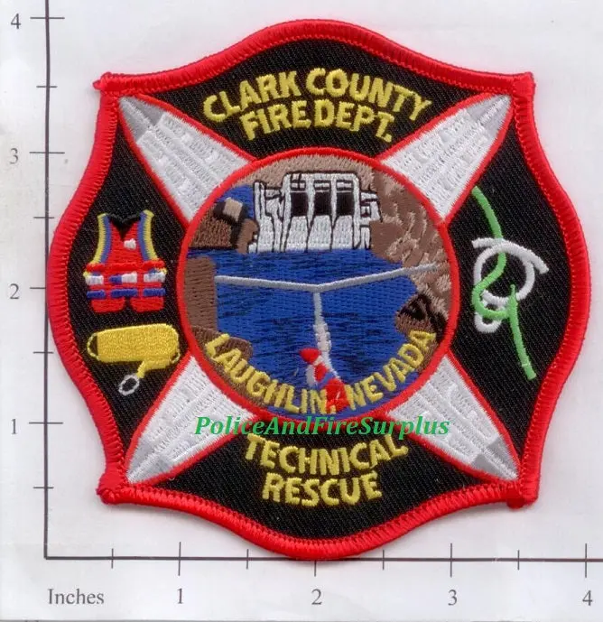 Nevada - Clark County Technical Rescue Fire Dept  Patch 1