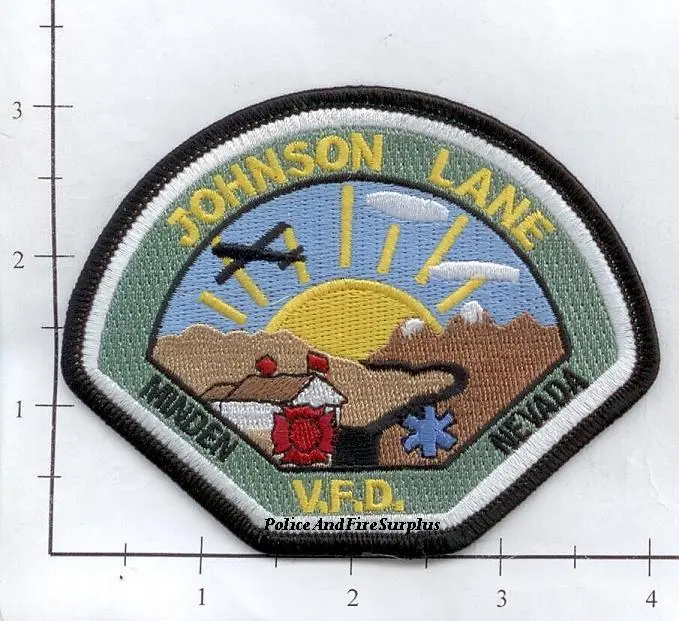Nevada - Johnson Lane Volunteer Fire Dept Patch 1
