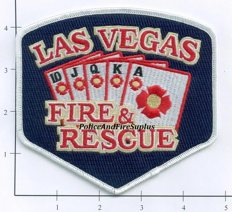 Nevada - Las Vegas Fire Rescue Fire Dept Patch V1 1