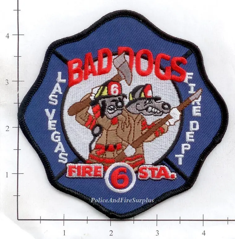 Nevada - Las Vegas Station  6 Fire Dept Patch V1 1