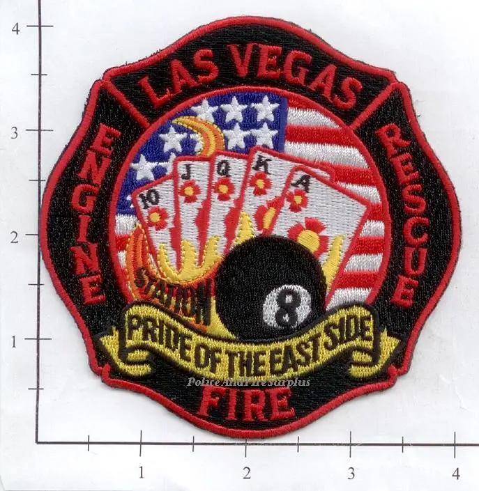 Nevada - Las Vegas Station  8 Fire Dept Patch V1 1