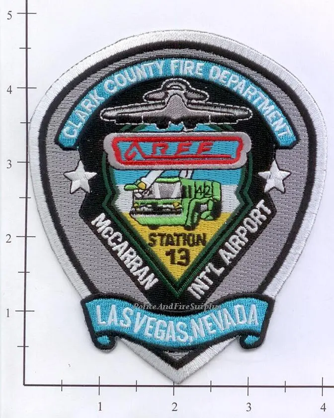 Nevada - Mccarran International Airport Arff Fire Dept Patch 1