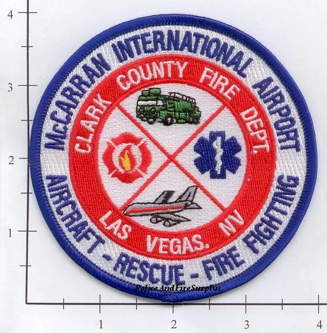 Nevada - Mccarran International Airport Fire Dept Patch 1