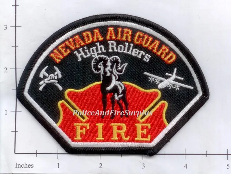 Nevada - Nevada Air Guard High Rollers Fire Patch 1