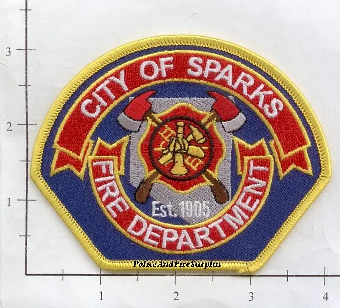 Nevada - Sparks Fire Dept Patch 1