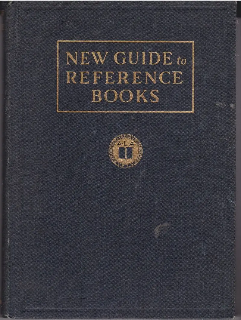 New Guide To Reference Books 1