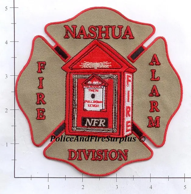 New Hampshire - Nashua Fire Alarm Fire Rescue Dept Patch 1