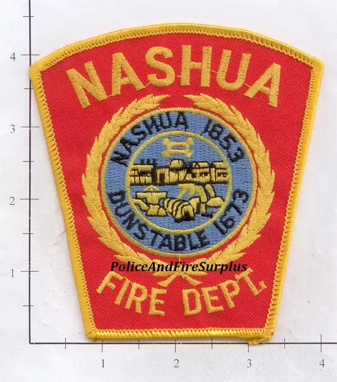 New Hampshire - Nashua Fire Dept Patch 1