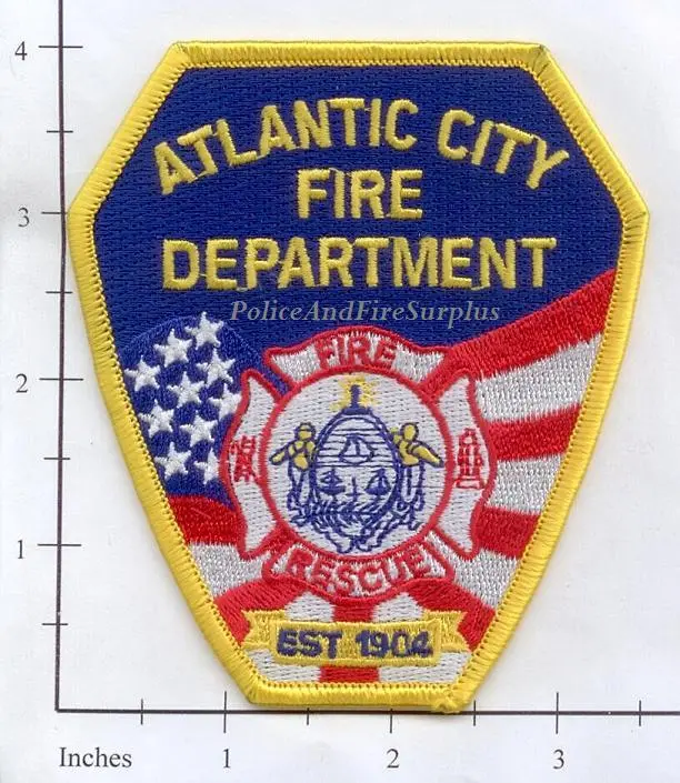 New Jersey - Atlantic City Fire Dept Patch 1