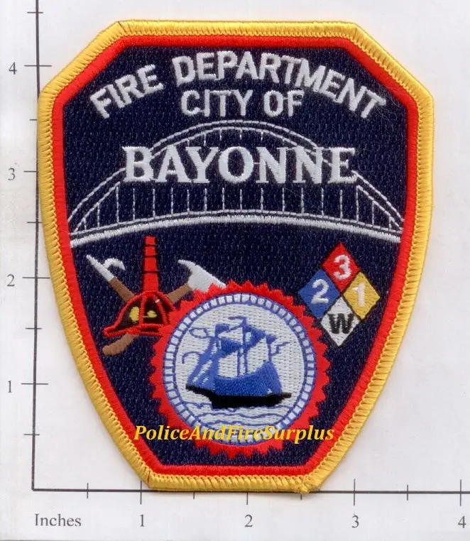 New Jersey - Bayonne Fire Dept Patch 1