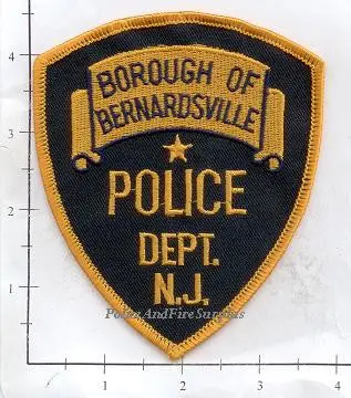New Jersey - Borough Of Bernardsville Police Dept Patch 1