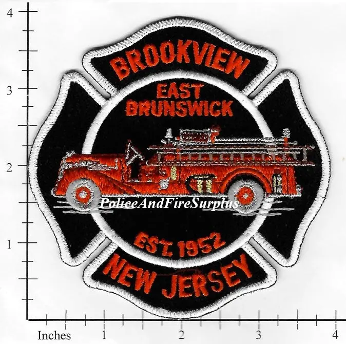 New Jersey  - Brookview Fire Dept Patch 1
