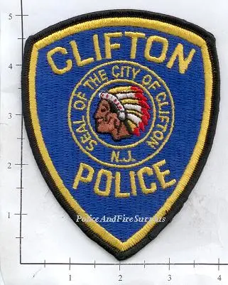 New Jersey - Clifton Police Dept Patch 1