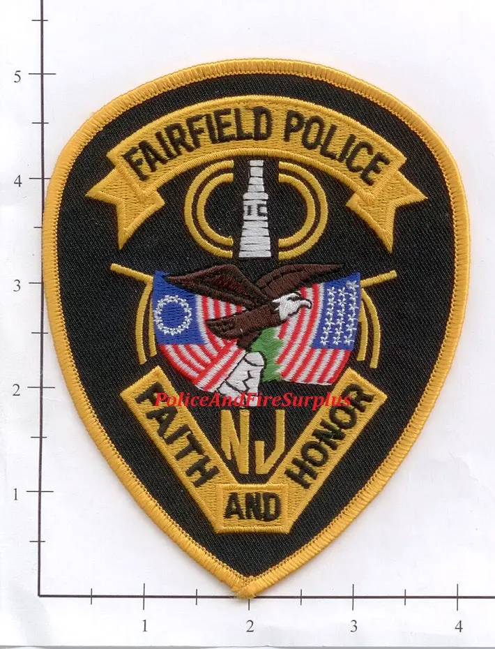 New Jersey - Fairfield Police Patch 1