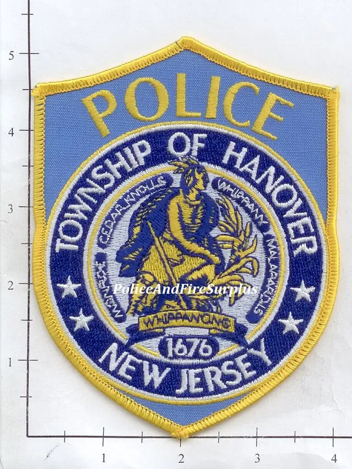 New Jersey - Hanover Police Patch 1