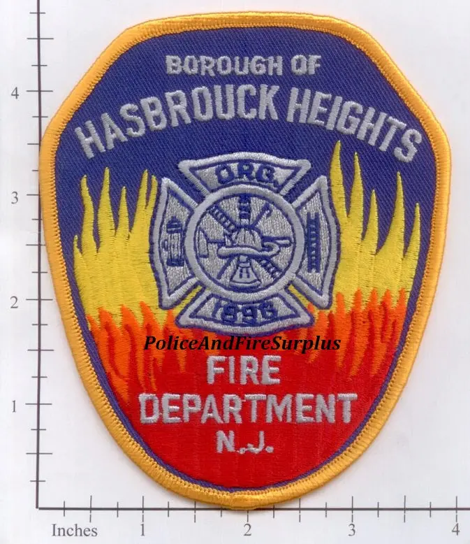New Jersey - Hasbrouck Heights Fire Dept Patch 1