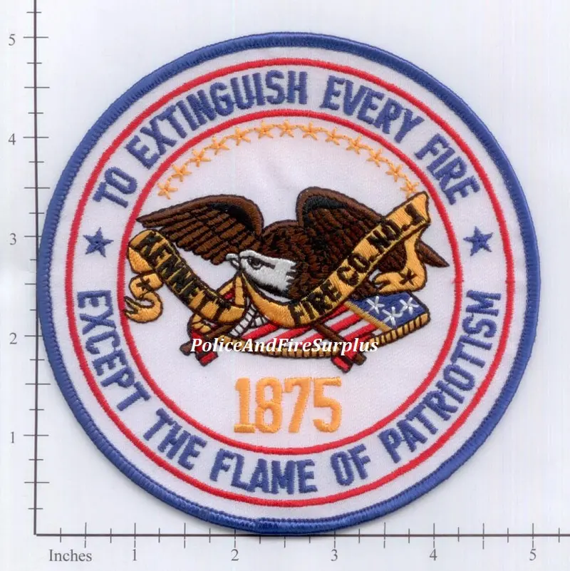 New Jersey - Kennett Fire Company No 1 Fire Dept Patch 1
