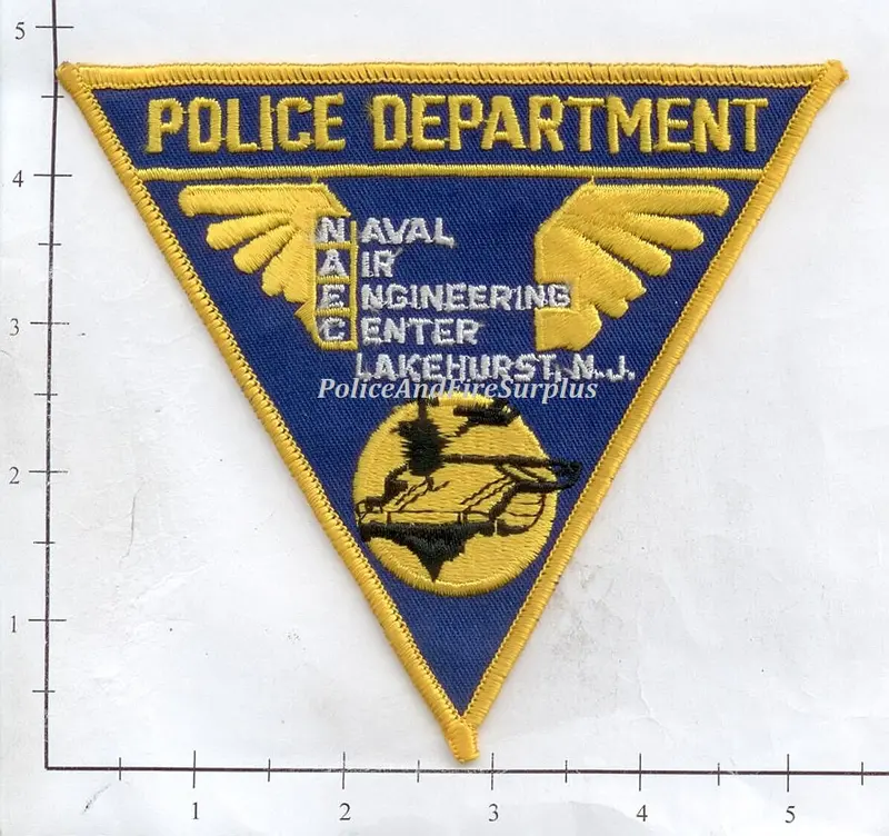 New Jersey - Lakehurst Naval Air Engineering Center Police Patch 1