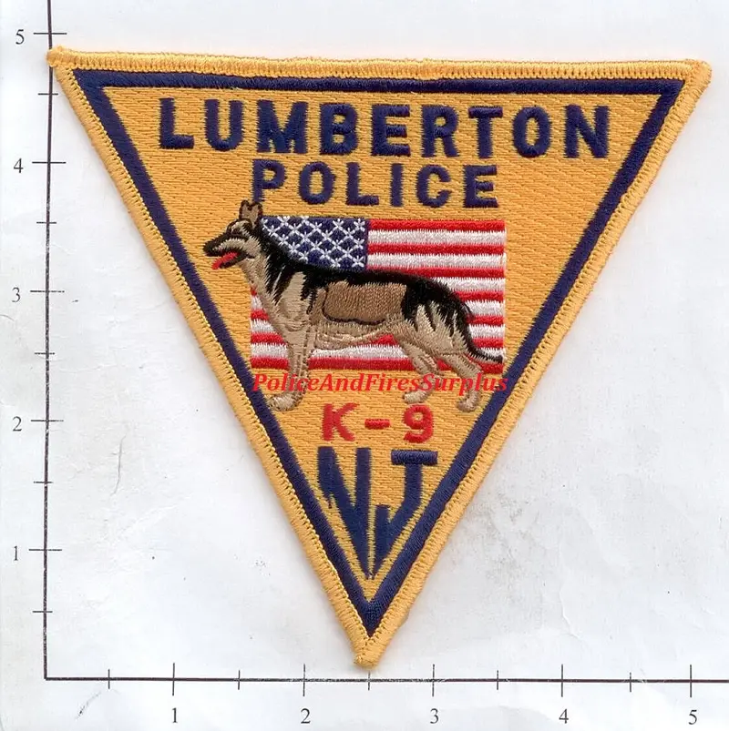 New Jersey - Lumberton K-9 Unit Police Patch 1