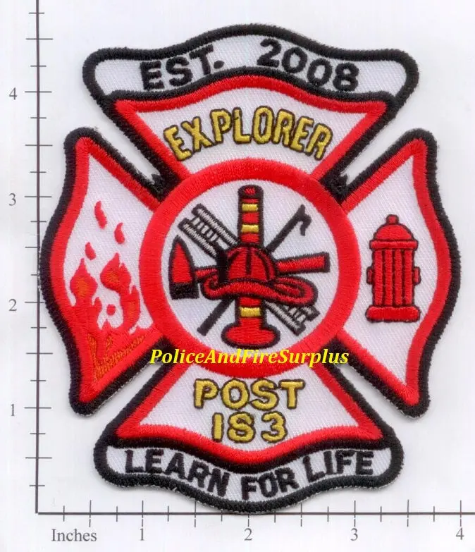 New Jersey - Newark Explorer Post 183 Fire Dept Patch 1