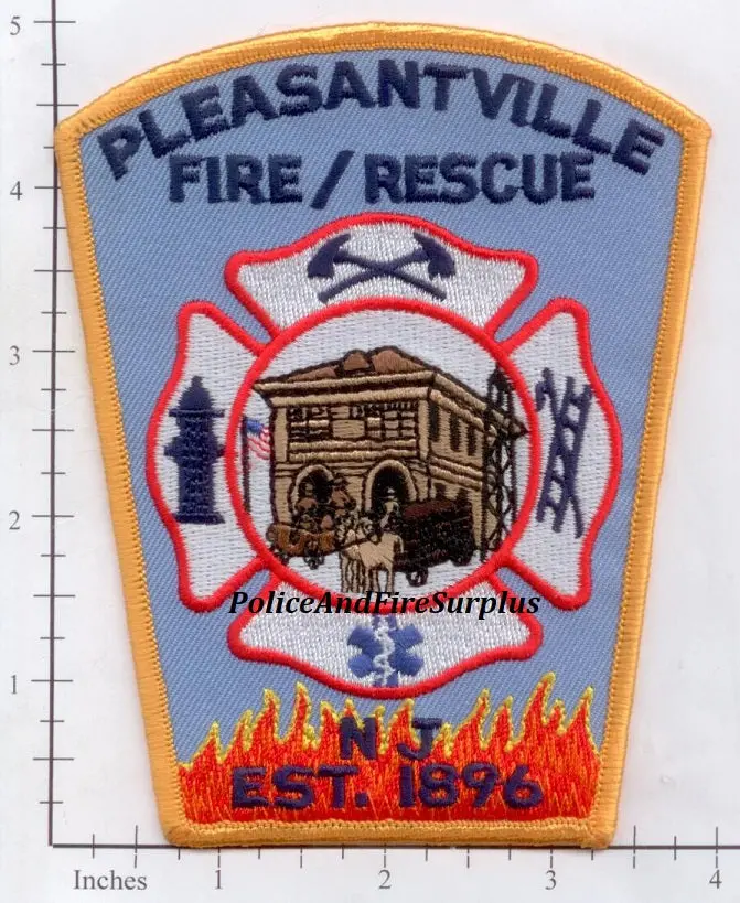 New Jersey - Pleasantville Fire Rescue Patch 1