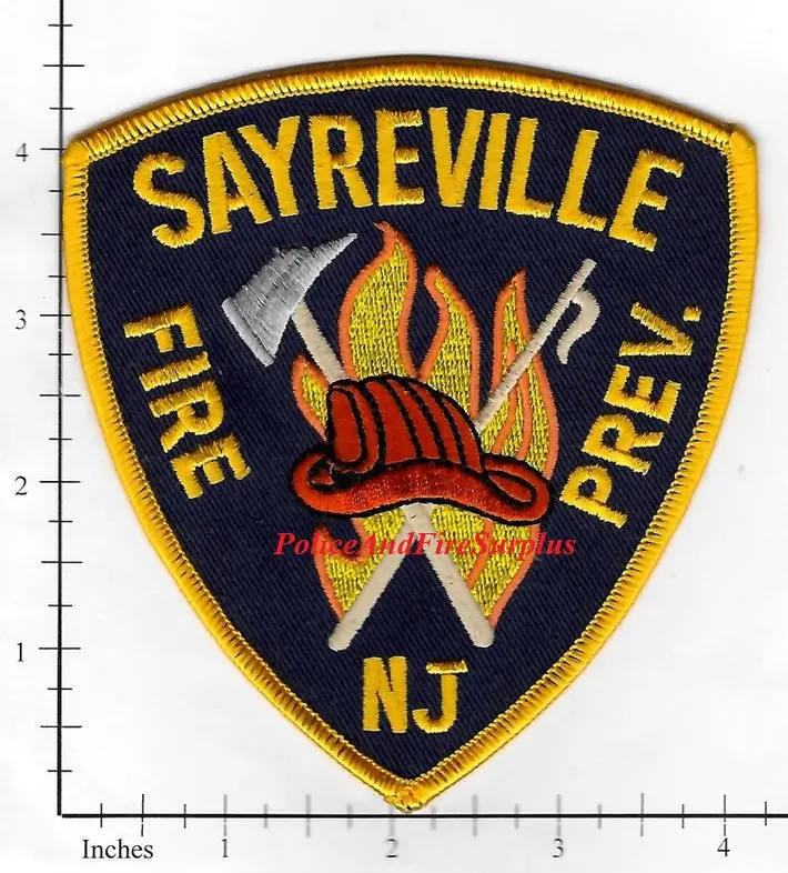 New Jersey  - Sayreville Fire Prevention Patch 1