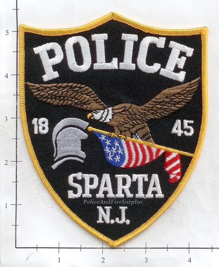New Jersey - Sparta Police Patch 1