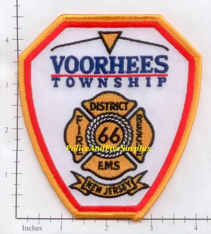 New Jersey - Voorhees Township District 66 Fire Dept Patch 1