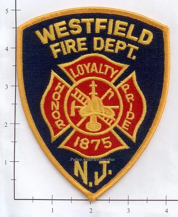 New Jersey - Westfield Fire Dept Patch 1