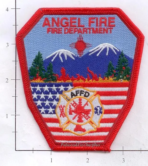 New Mexico - Angel Fire, Fire Dept Patch V1 1
