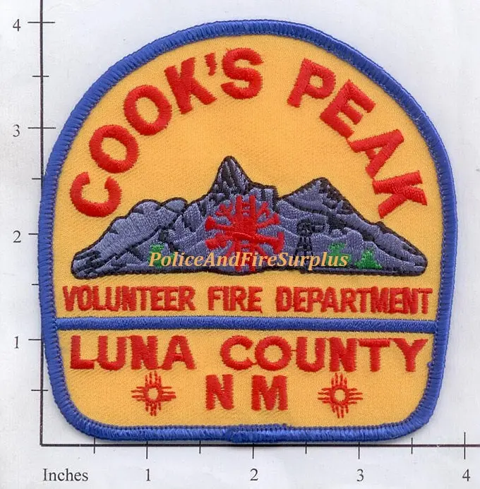 New Mexico - Cook's Peak Volunteer Fire Dept Patch 1