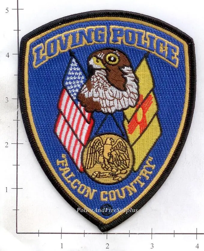 New Mexico - Loving Police Dept Patch 1