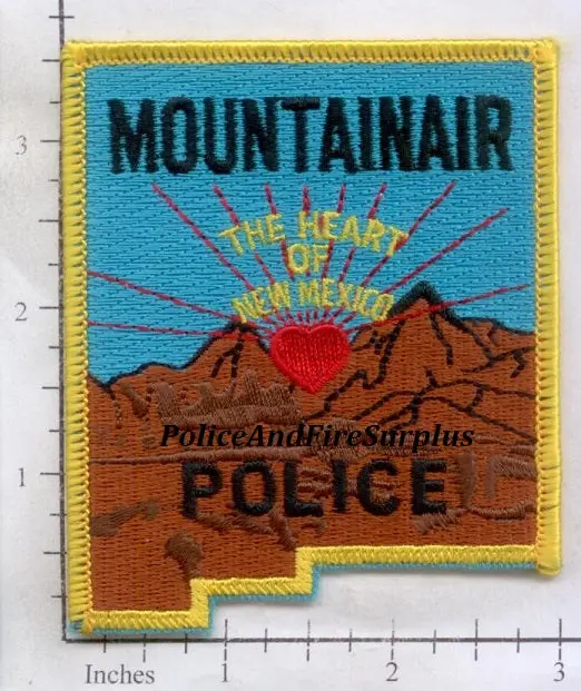 New Mexico - Mountainair Police Dept Patch 1