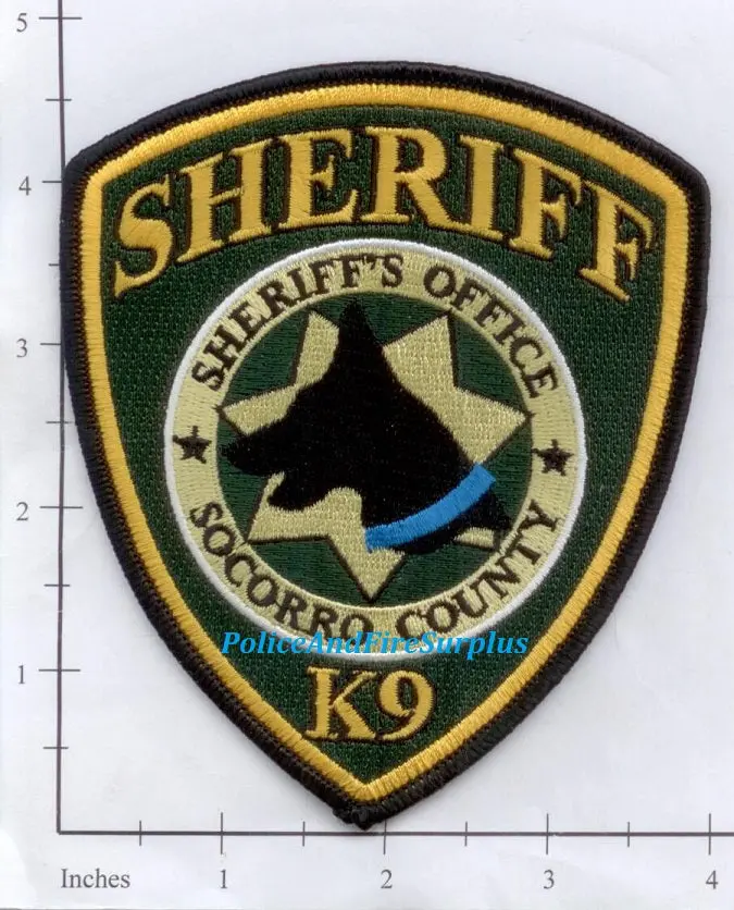 New Mexico - Socorro County Sheriff's Office K-9 Police Dept Patch 1