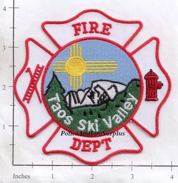 New Mexico - Taos Ski Valley Fire Dept Patch 1