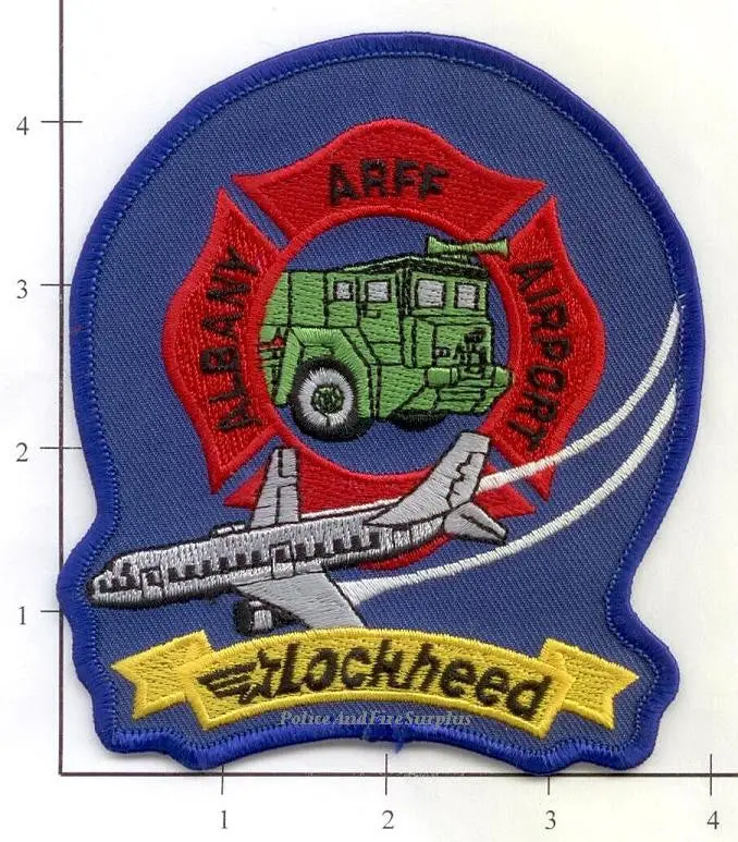New York - Albany Airport - Lockheed Fire Patch Arff V1 1