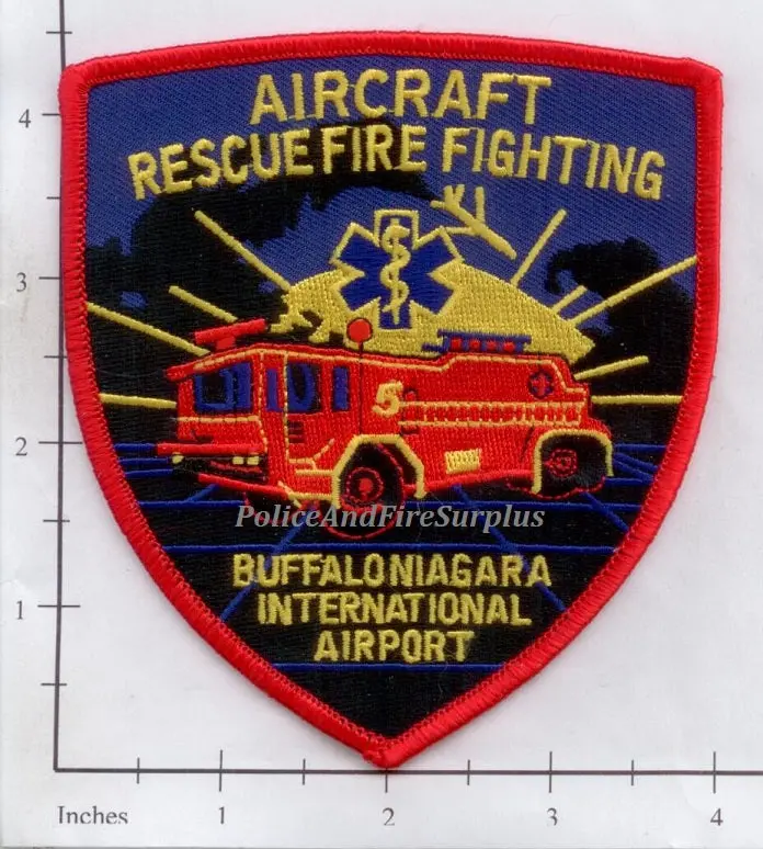 New York - Buffalo Niagara International Airport Aircraft Rescue Firefighting Patch 1