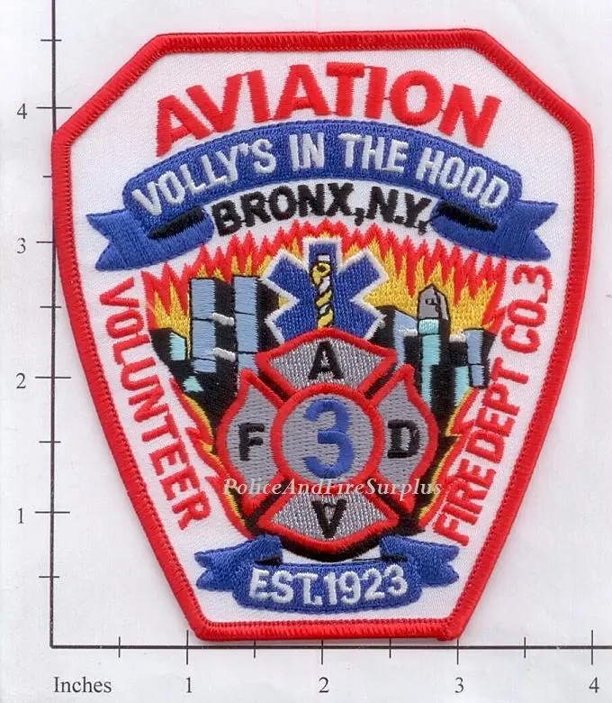 New York City - Aviation Volunteer Fire Dept Co 3 Patch V5 1
