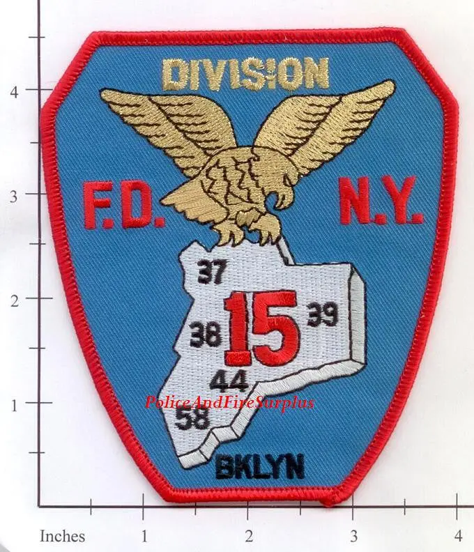 New York City Division 15 Fire Patch V8 1