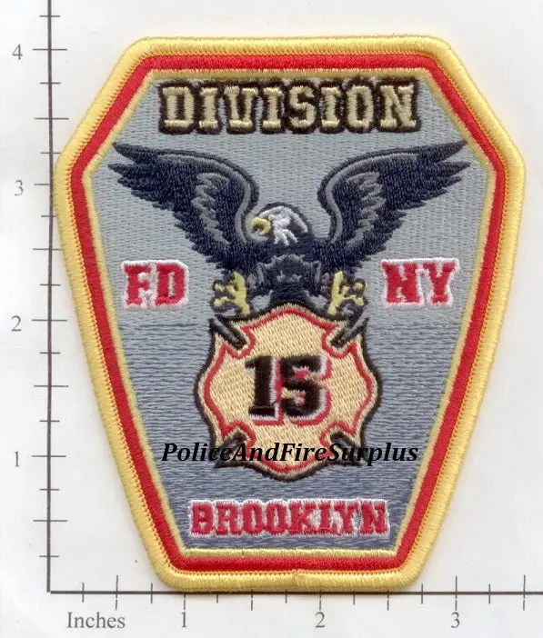 New York City Division 15 Fire Patch V9 1