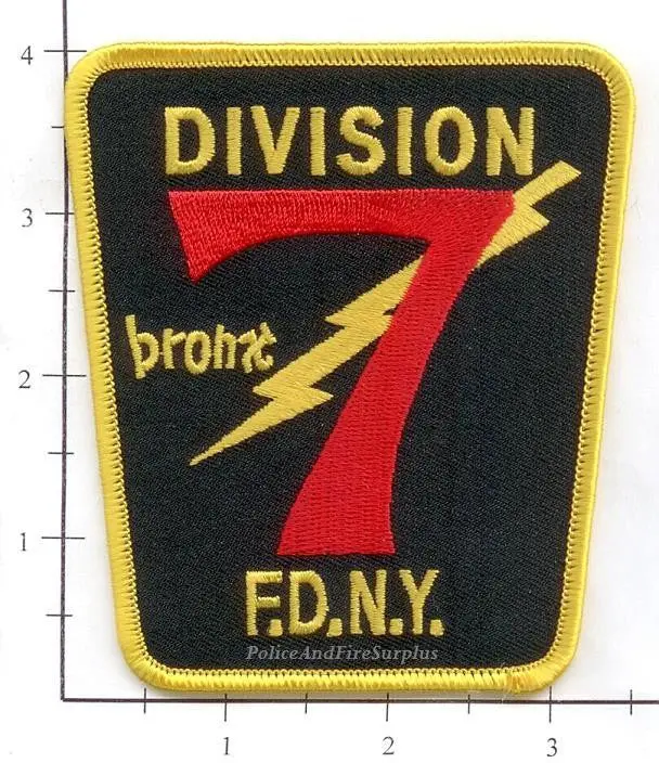New York City Division  7 Fire Dept Patch V3 1