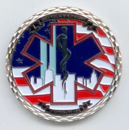 New York City - Ems, 1B Class, Of 2017, Arroyo & Tolley Memorial Fire Dept Silver Coin 1