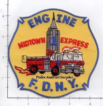 New York City Engine   1 Fire Patch V10 1