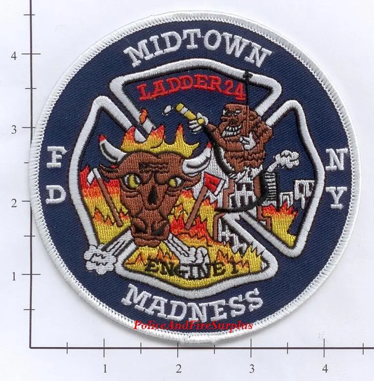 New York City Engine   1 Ladder 24 Fire Patch V4 Round 1