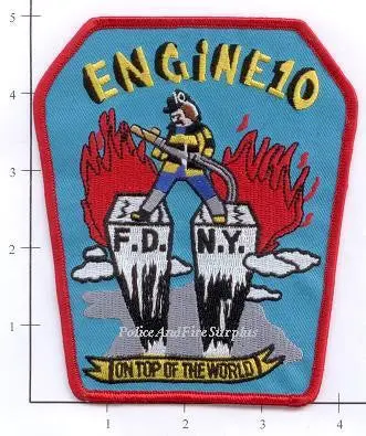 New York City Engine  10 Fire Dept Patch V3 1
