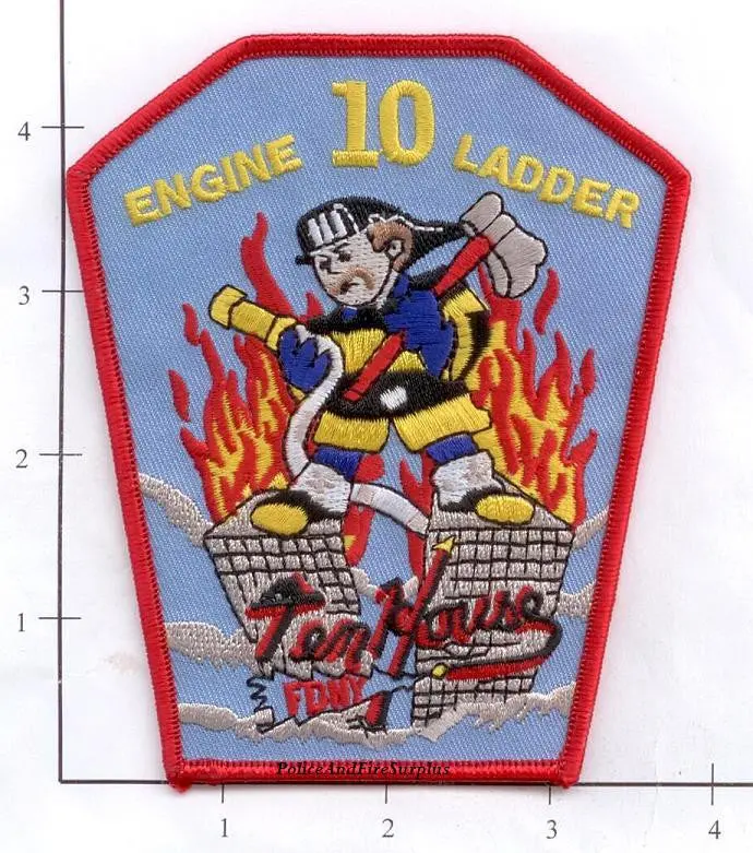New York City Engine  10 Ladder 10 Fire Patch V12 1