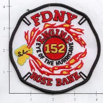 New York City Engine 152 Fire Patch V2 1