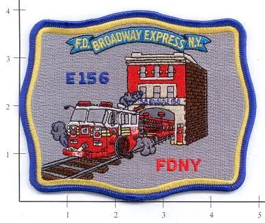 New York City Engine 156 Fire Patch V5 1